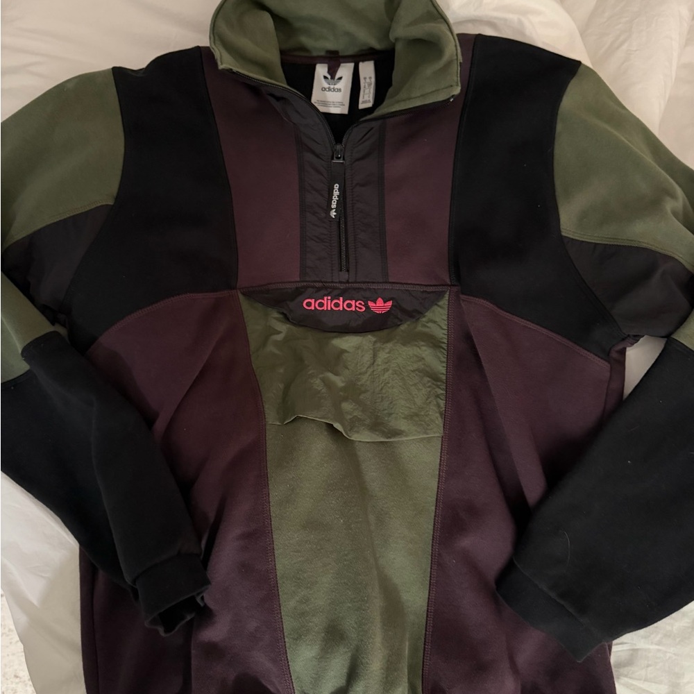 Adidas Multicolor Panel Jacket